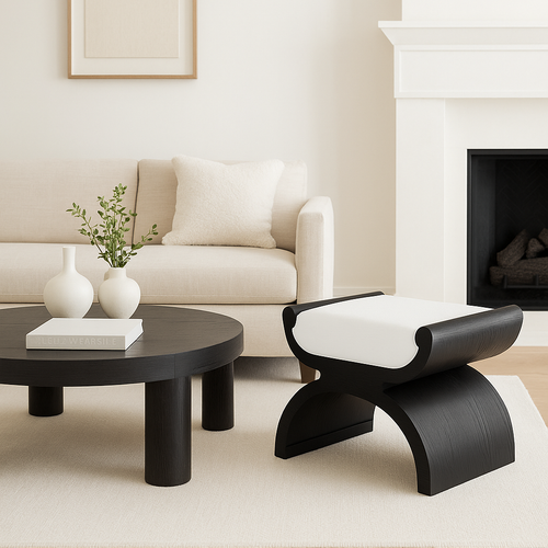 Tibby Stool, Black