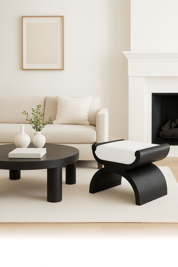 Tibby Stool, Black