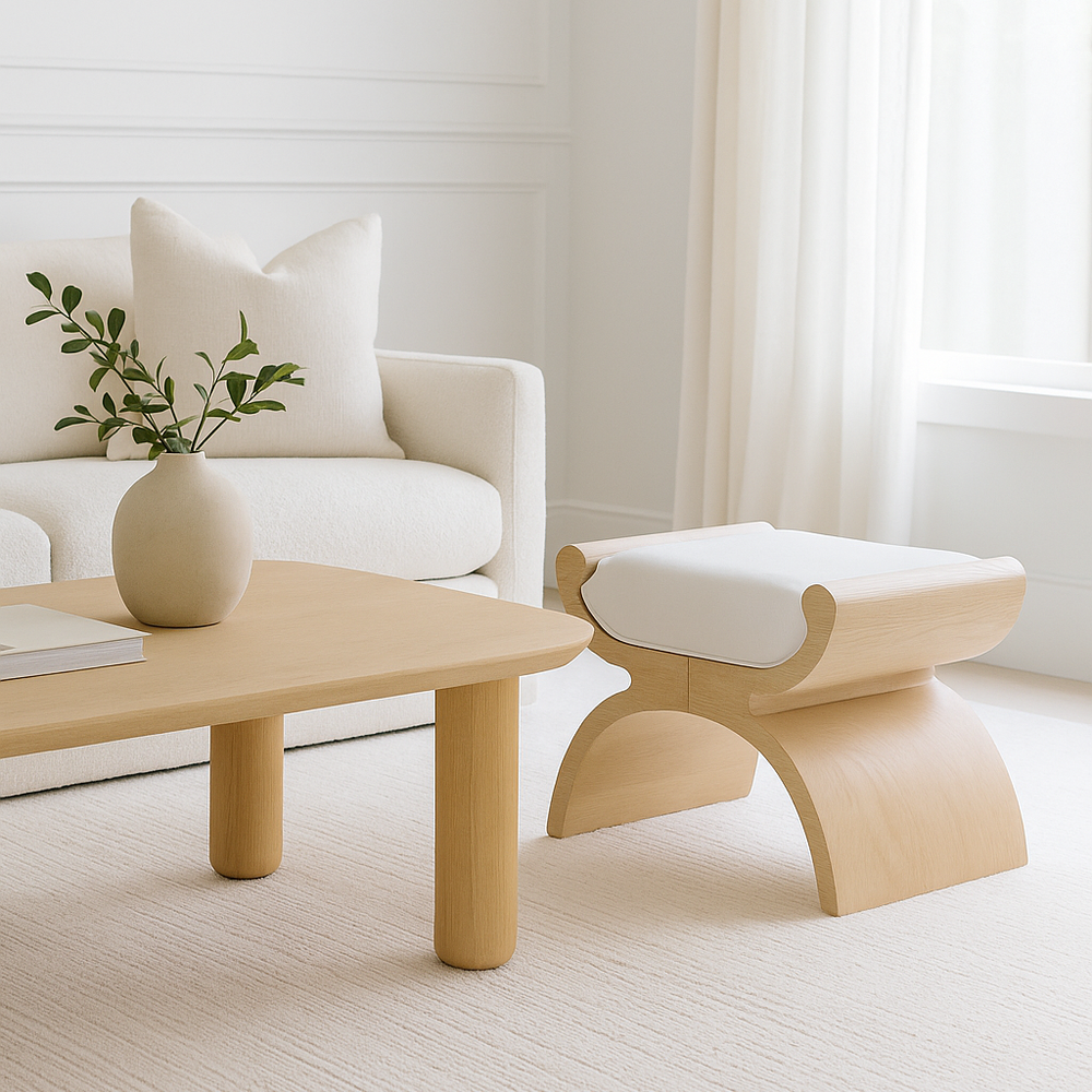 Tibby Stool, Blonde