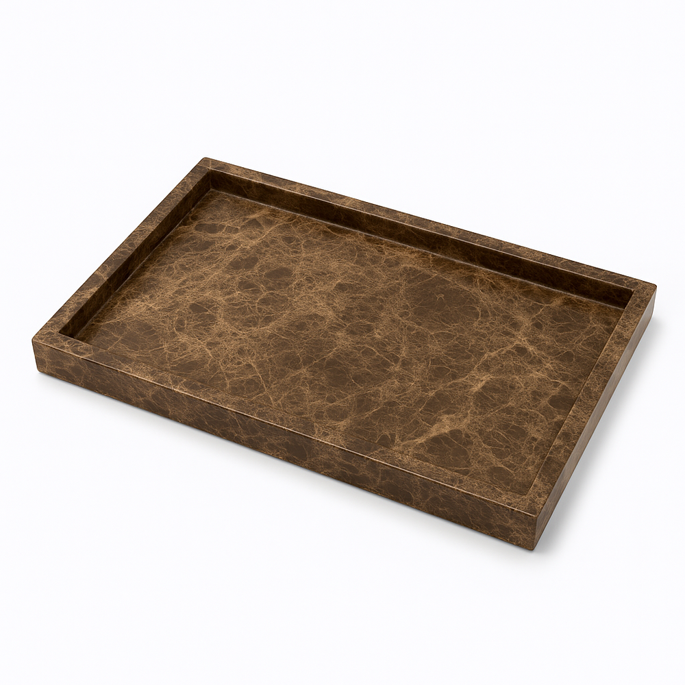 Tovola Tray - Emperador Brown