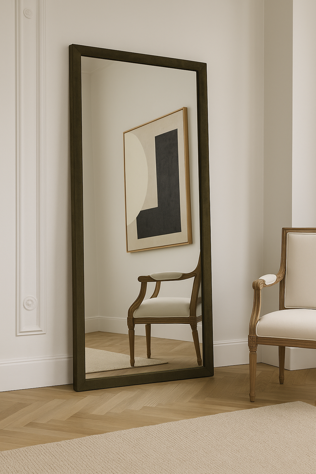 Verre Floor Mirror