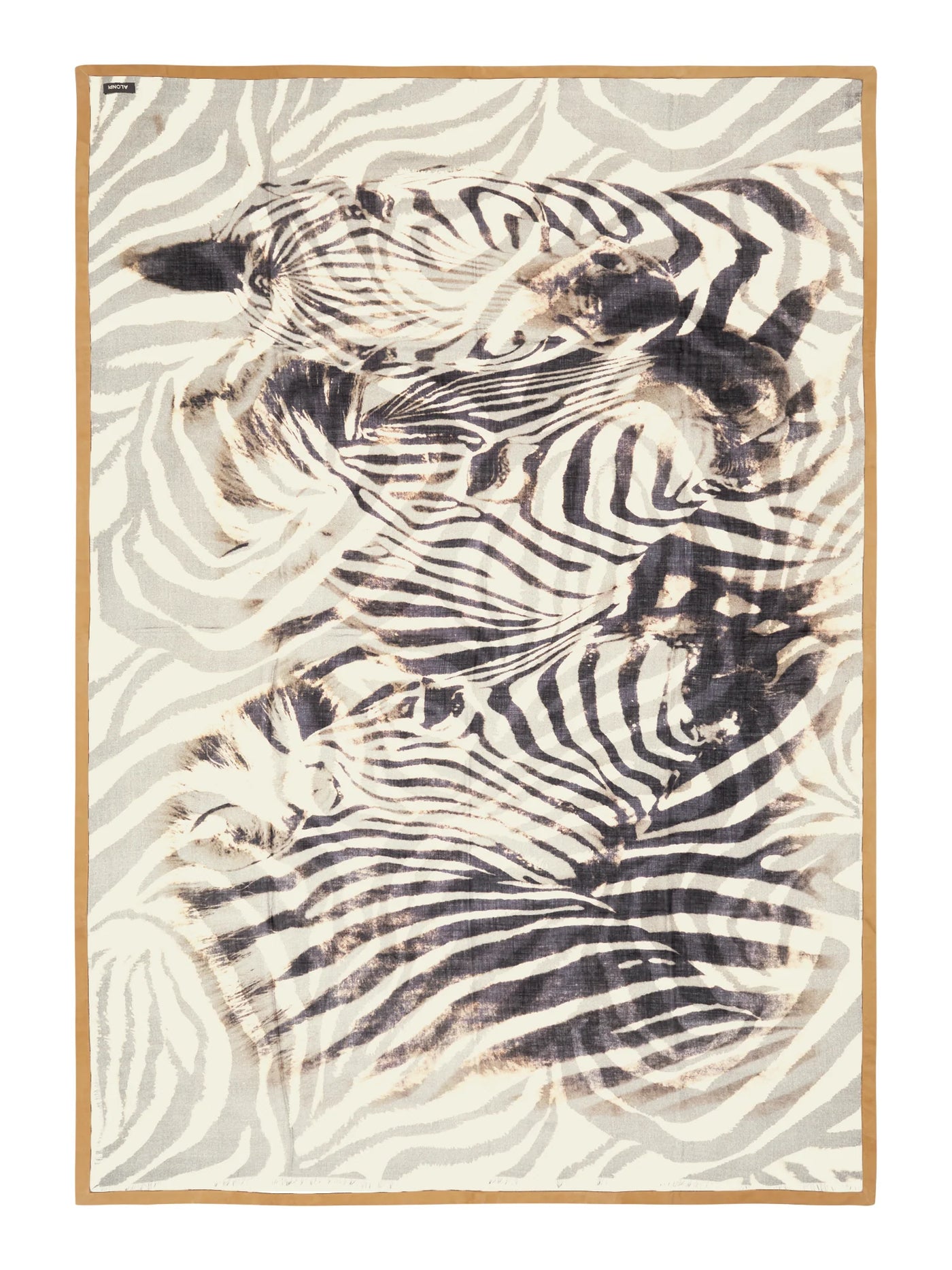 Again Plaid Cashmere Throw