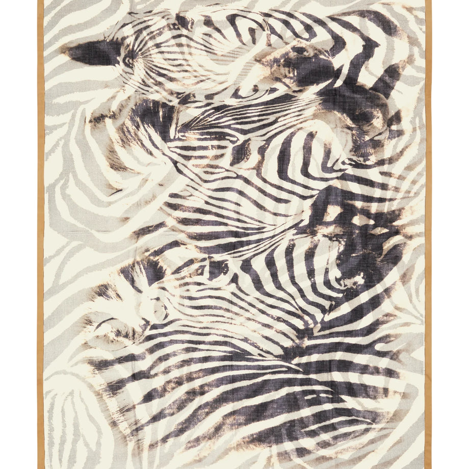 Again Plaid Cashmere Throw