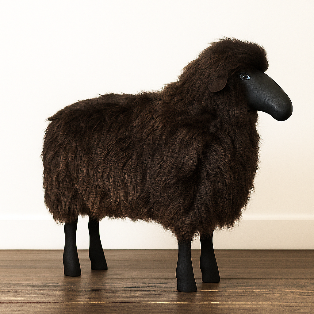 The Sheep Stool, Brown