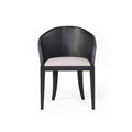 Lisse Arm Chair, Black