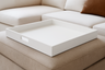 Ottoman Tray - White