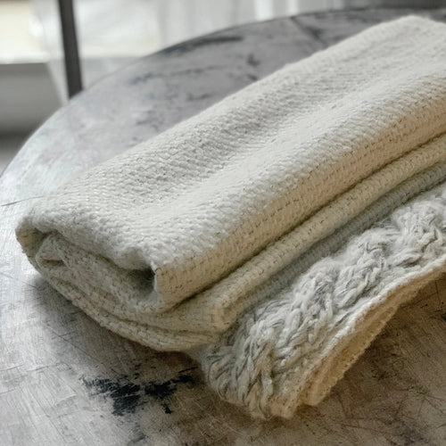 Place Cashmere-Linen-Wool Throw