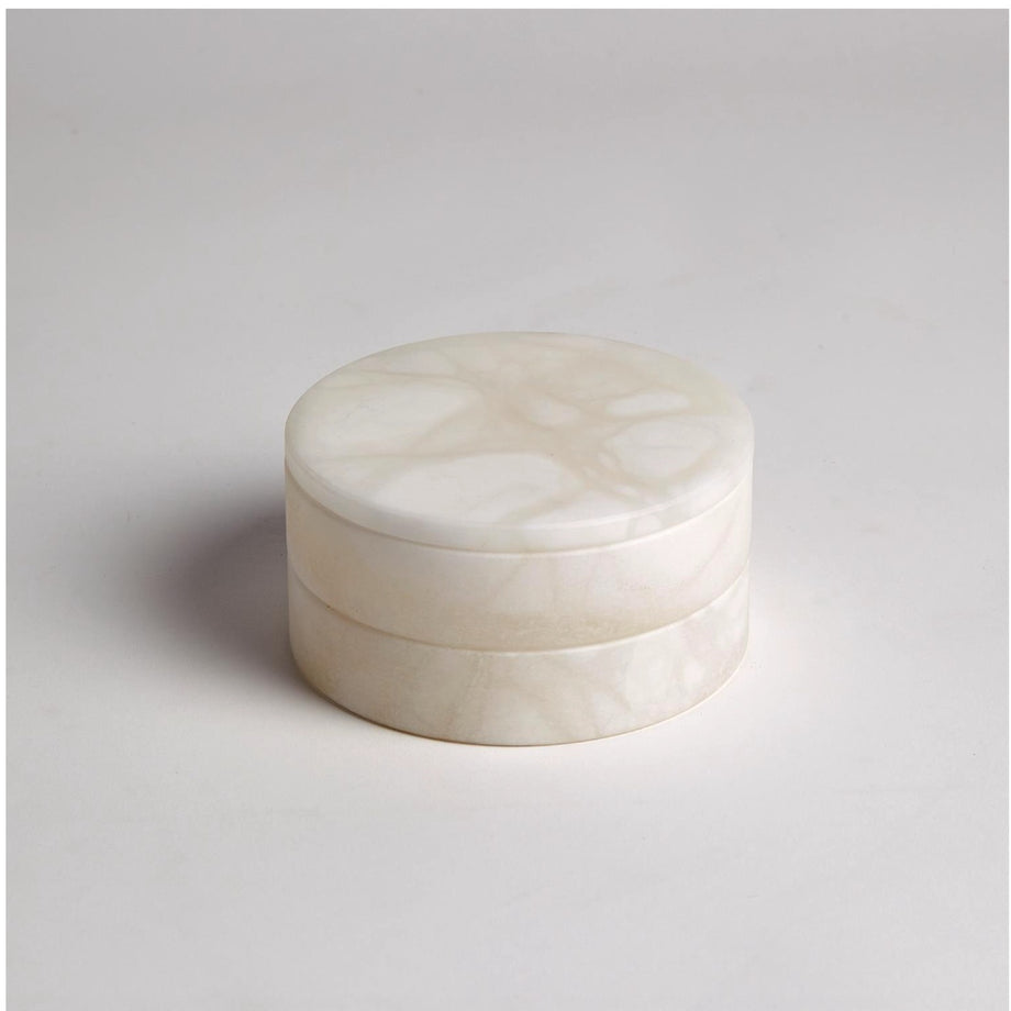 Alabaster Swivel Box