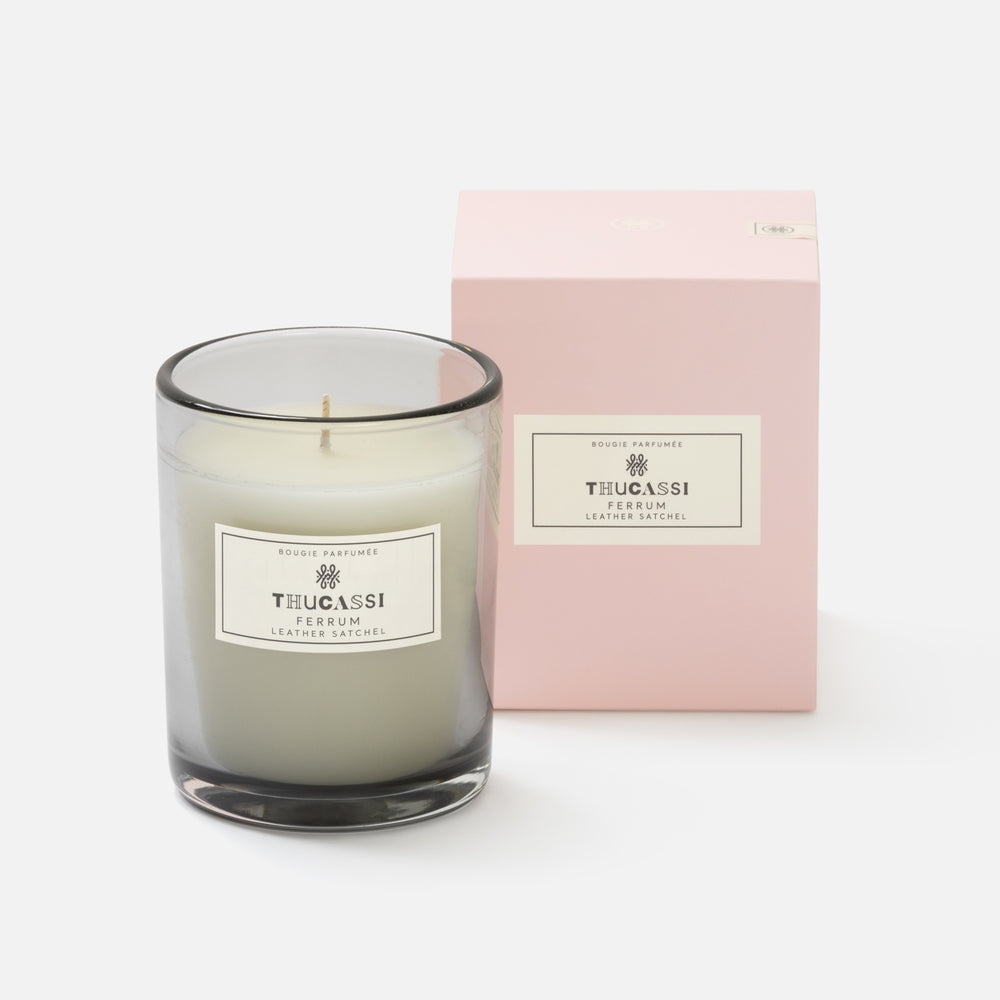 Ferrum Glass Candle, 8oz