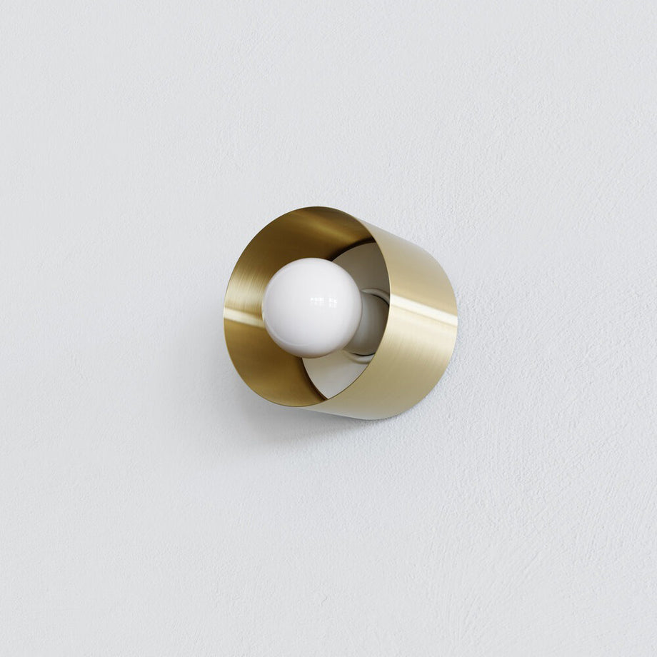 Spun Sconce, Flush Mount